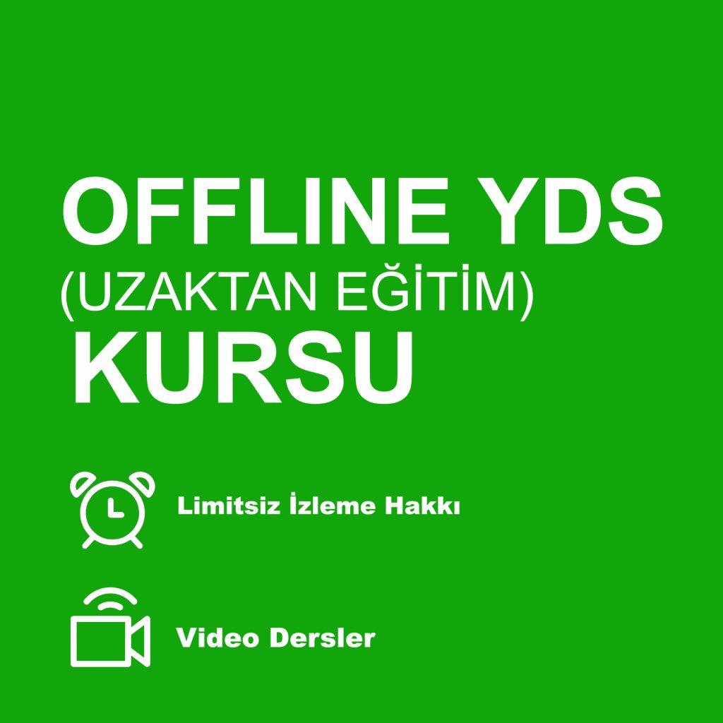 Offline YDS Kursu
