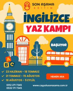 ingilizce yaz kampı