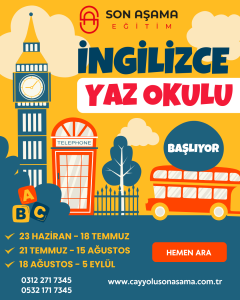 ingilizce yaz okulu